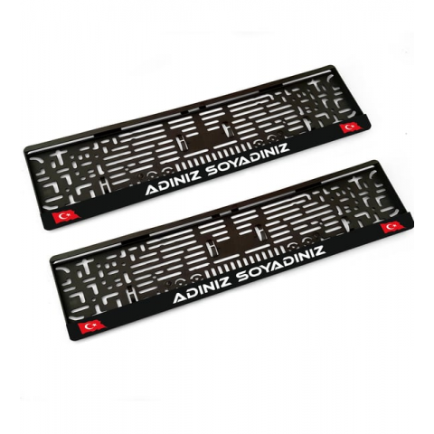 İsme Özel Kişiye Özel Plakalık